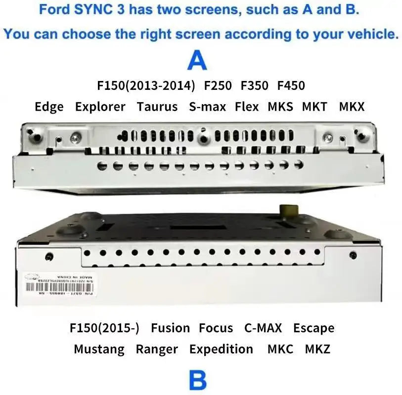 Factory SYNC2 to SYNC3 Upgrade Kit APIM Module Antenna Carplay GPS Navigation Fit for Ford Lincoln Sync 3