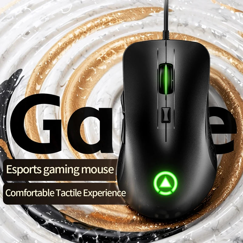 Wired Gaming Mouse, Ergonomic, for Office, Laptop, Desktop, PC,eSports, Comfortable, Versatile