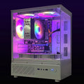Gaming PC With Core i7 CPU /512G SSD/16GB momery 3200MB DDR3/Windows 11 with HD4600 Graphics/ white pc gamer